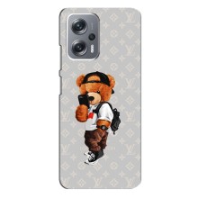 Брендновые Чехлы для Xiaomi Redmi Note 12 Pro Plus - (PREMIUMPrint) (Мишка Луи)