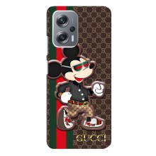 Чохли бренд ГУЧЧІ для Xiaomi Redmi Note 12 Pro Plus (Маус Гуччи)