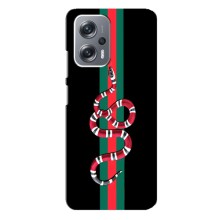 Чохли бренд ГУЧЧІ для Xiaomi Redmi Note 12 Pro Plus (Змій Гуччі)