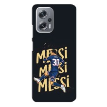 Чехлы для Xiaomi Redmi Note 12 Pro Plus (Leo чемпион) (AlphaPrint) (Messi ПСЖ)