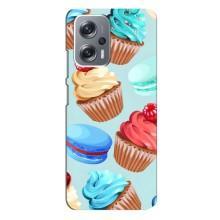 Чохли з фруктами для Xiaomi Redmi Note 12 Pro Plus (VPrint) (Кексики)