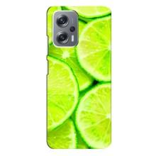 Чохли з фруктами для Xiaomi Redmi Note 12 Pro Plus (VPrint) (Лайм)