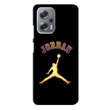 Чохли для Xiaomi Redmi Note 12 Pro Plus - з картинкою JORDAN (AlphaPrint) (Jordan Gold)