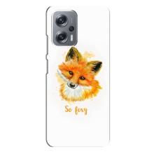 Чохли з картинкою Лисичка для Xiaomi Redmi Note 12 Pro Plus (VPrint) (Дівчинка Лиса)