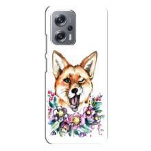 Чохли з картинкою Лисичка для Xiaomi Redmi Note 12 Pro Plus (VPrint) (Весела лисичка)