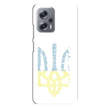 Чохли для Xiaomi Redmi Note 12 Pro Plus Укр. Символіка (AlphaPrint) (Герб з букв)