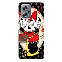 Чехол Disney Mouse Xiaomi Redmi Note 12 Pro Plus (PREMIUMPrint) (Минни peace)