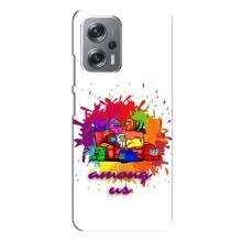 Чохли Амонг Ас для Xiaomi Redmi Note 12 Pro Plus (AlphaPrint) (Яскравий АмонгАс)