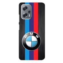 Чохол для Сяомі Редмі Нот 12 Про Плюс - з принтом БМВ (AlphaPrint) (Лого BMW)
