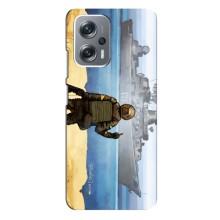 Чехол с принтом (Русский корабль...) для Редми Ноут 12 Про Плюс (AlphaPrint) – Русский корабль