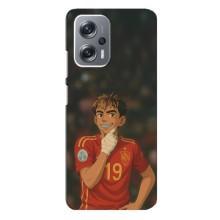 Чехол с футболистом Ламин Ямаль Xiaomi Redmi Note 12 Pro Plus (Ямаль аниме)