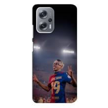 Чехол с футболистом Ламин Ямаль Xiaomi Redmi Note 12 Pro Plus (Ямаль на стадионе)