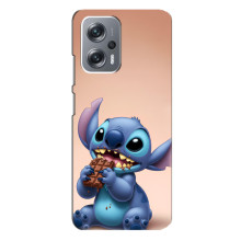 Чехол с рисунком Стич для Xiaomi Redmi Note 12 Pro Plus – Стич с шоколадом