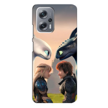 Чехол как приручить дракона на Xiaomi Redmi Note 12 Pro Plus – Гикавка и Астрид