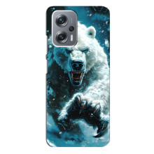 Чехол с картинкой «Хищники» для Xiaomi Redmi Note 12 Pro Plus – Медведь