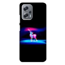 Силіконовий бампер з картинкою звірів для Xiaomi Redmi Note 12 Pro Plus (Яскравий олень)