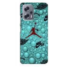 Силиконовый Чехол Nike Air Jordan на Редми Нот 12 Про Плюс (Джордан Найк)