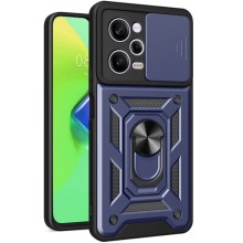 Ударопрочный чехол Camshield Serge Ring для Xiaomi Poco X5 Pro 5G / Note 12 Pro 5G – Синий