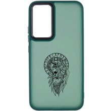 Накладка Oprint Скандинавия Black для Xiaomi Redmi Note 12 Pro 5G – Green