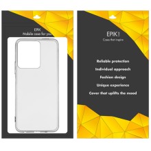 TPU чехол Epic Transparent 1,5mm для Xiaomi Poco X5 Pro 5G / Redmi Note 12 Pro 5G – Бесцветный (прозрачный)