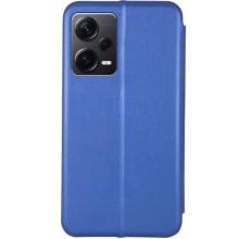 Кожаный чехол-книжка Classy для Xiaomi Poco X5 Pro 5G / Redmi Note 12 Pro 5G – Синий