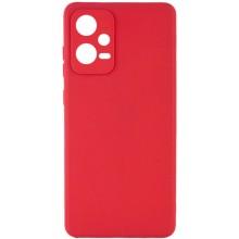 Силиконовый чехол Candy Full Camera для Xiaomi Redmi Note 12 Pro 5G – Красный