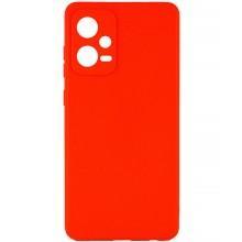 Силиконовый чехол Candy Full Camera для Xiaomi Redmi Note 12 Pro 5G – Красный