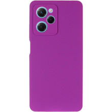 Чехол Silicone Cover Lakshmi Full Camera (AA) для Xiaomi Poco X5 Pro 5G – Фиолетовый