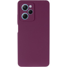 Чехол Silicone Cover Lakshmi Full Camera (AA) для Xiaomi Poco X5 Pro 5G – Бордовый