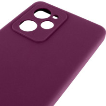 Чехол Silicone Cover Lakshmi Full Camera (AA) для Xiaomi Poco X5 Pro 5G – Бордовый