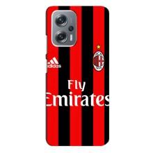 Чехлы для Xiaomi Redmi Note 12 Pro (5g) (VPrint) - Футбольные клубы (Milan)