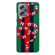 Чохли  GUCCI для Сяомі Редмі ноут 12 про (5г) (AlphaPrint) (Gucci змія)