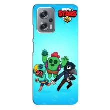 Чехлы Brawl Stars для Xiaomi Redmi Note 12 Pro (5g) (AlphaPrint)