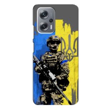 Чехлы с картинкой ЗСУ для Xiaomi Redmi Note 12 Pro (5g) (AlphaPrint) (АРТ солдат)