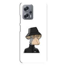 Чехлы с Обезьянами NFT для Xiaomi Redmi Note 12 Pro (5g) (AlphaPrint) (обезьяна NFT Adidas)