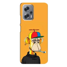 Чехлы с Обезьянами NFT для Xiaomi Redmi Note 12 Pro (5g) (AlphaPrint) (Скучающая Обезьяна NFT)