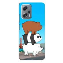 Чехлы с Пандами на Xiaomi Redmi Note 12 Pro (5g) (Друзья)