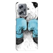 Чехлы с Пандами на Xiaomi Redmi Note 12 Pro (5g) (Панда боксер)