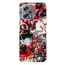 Чехол МАРВЕЛ для Редми Ноут 12 Про (5G) (AlphaPrint) – Марвел Комикс
