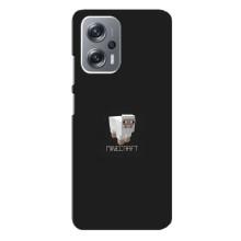 Чехол Майнкрафт на Xiaomi Redmi Note 12 Pro (5g) (AlphaPrint) Minecraft (Овечка Майнкрафт)