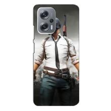 Чеjхол PUBG для Сяомі Редмі ноут 12 про (5г) (AlphaPrint) (Пабг мен)