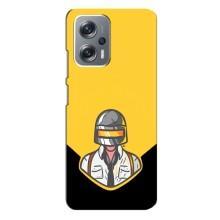 Чеjхол PUBG для Сяомі Редмі ноут 12 про (5г) (AlphaPrint) (Пабг в шоломі)
