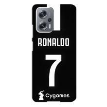 Чехол Криштиану Роналду для Xiaomi Redmi Note 12 Pro (5g) (AlphaPrint) (RONALDO 7)