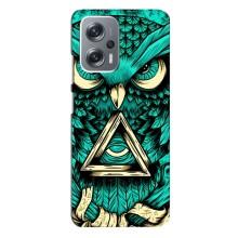 Чехол с птицами на Xiaomi Redmi Note 12 Pro (5g) (VPrint) (Сова с глазом)