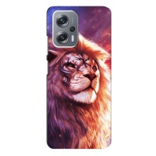 Чехол со Львом для Xiaomi Redmi Note 12 Pro (5g) (VPrint) (Красочный Лев)