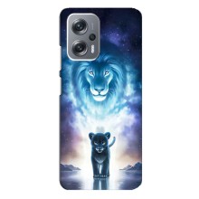 Чехол со Львом для Xiaomi Redmi Note 12 Pro (5g) (VPrint) (Маленький лев)