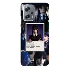 Чехлы Венсдей на Xiaomi Redmi Note 12 Pro (5g) Уэнсдей (AlphaPrint) (коллаж Уэнздей)