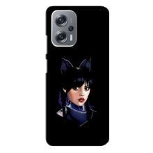 Чехлы Венсдей на Xiaomi Redmi Note 12 Pro (5g) Уэнсдей (AlphaPrint) (серьезная Уэнздей)