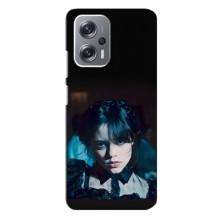 Чехлы Венсдей на Xiaomi Redmi Note 12 Pro (5g) Уэнсдей (AlphaPrint) (взгляд Уэнздей)