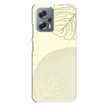 Чехол цветочный дизайн для Xiaomi Redmi Note 12 Pro (5g) – Зелёный фон